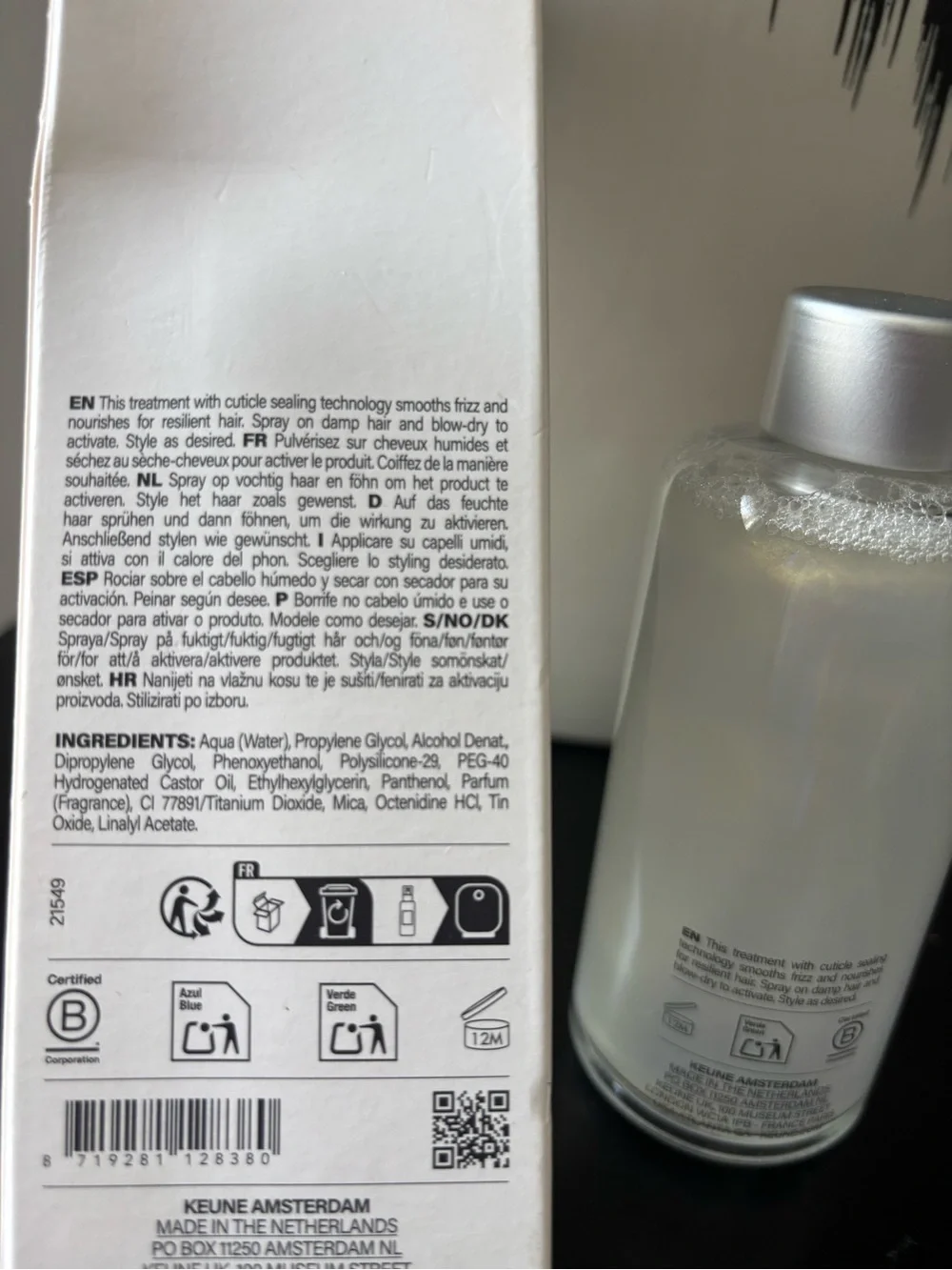 KEUNE Luminous Coat Shine Spray